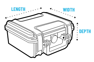 Case Dimensions Length x Width x Depth 