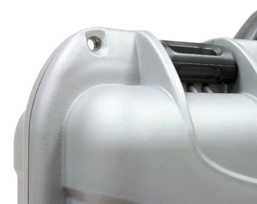 Reinforced metal padlock holes