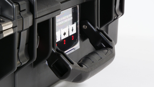 RUBBER OVERMOULDED HANDLE