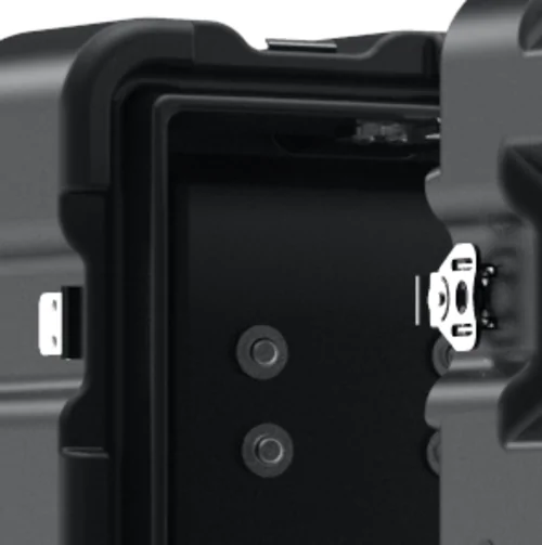 2 Inch Front Lid and 5 Inch Rear Lid.