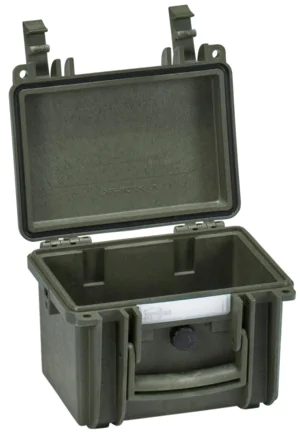 Explorer 1913 Waterproof Case - Olive Empty