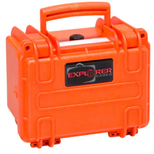 Explorer 1913 Waterproof Case - Orange Front
