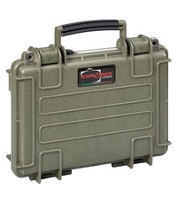 Explorer 3005 Waterproof Case - Olive Front