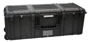 Explorer 9433 Waterproof Case With Wheels - Black Back