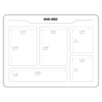 Nanuk 955 Lid Organiser