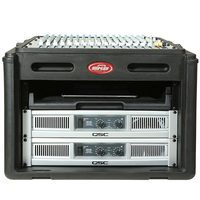 SKB 1SKB-R106W Video Control and Presentation Rack 10 x 6 Compact Rolling Rig