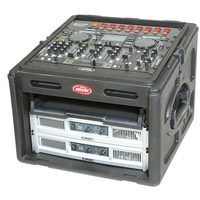 SKB 1SKB-R106W Video Control and Presentation Rack 10 x 6 Compact Rolling Rig