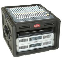 SKB 1SKB-R106W Video Control and Presentation Rack 10 x 6 Compact Rolling Rig