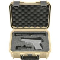 SKB 3I-1209-SP-T Single Pistol Case Tan
