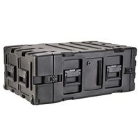SKB 3RS-5U24-25T SKB 5U Shock Mounted Server Rack Case 24 (61cm) Deep Rail To Rail Desert Tan