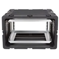 SKB 3RS-5U30-25B SKB 5U Shock Mounted IP67 Server Rack 30 (76cm) Deep Rail To Rail