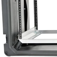 SKB 3SKB-R10U20W 20 Inch Deep Roto Shockmount Rolling Rack Case 10U
