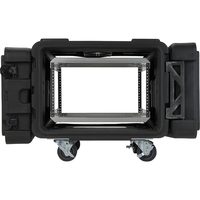 SKB 3SKB-R906U24 6U Roto Shock Rack 24 (61cm) Deep Rail To Rail with Wheels