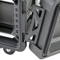SKB 3SKB-R906U28 6U Portable Waterproof Server Rack Case 28 (710m) Deep Rail To Rail