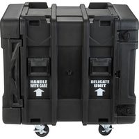 SKB 3SKB-R912U24 Waterproof 12U Roto Shock Rack 24 (61cm) Deep Rail To Rail