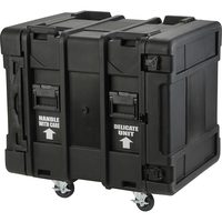 SKB 3SKB-R912U24 Waterproof 12U Roto Shock Rack 24 (61cm) Deep Rail To Rail