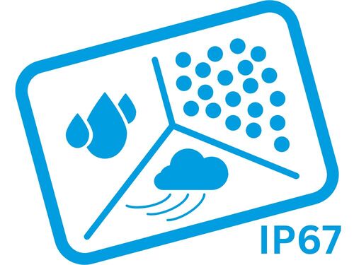 IP67 Rated with Internal O-Ring