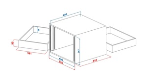 E8 Rack Flight Case 8U