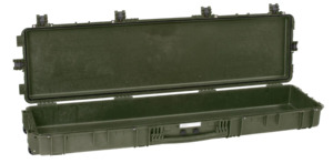 Explorer 15416 Waterproof Case With Wheels - Olive Empty