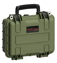 Explorer 2712HL Waterproof Case - Green Front