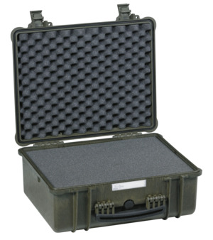 Explorer 4820HL Waterproof Case - Green with Foam