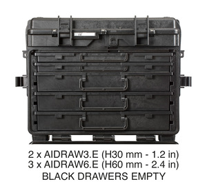 Explorer 5140, 5131 & 5116 Modular System Tool Cases with Wheels (Drawers Version)