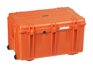 Explorer 7641 Case With Wheels - Orange Back