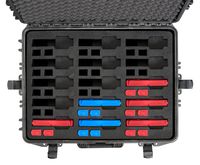Max Case MAX620H340 for 15 Guns with Wheels