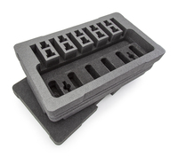 Foam insert inside Nanuk 938 6-UP Gun Case