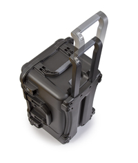 NANUK 938 6 UP Gun Case with Wheels - With Lid Organiser