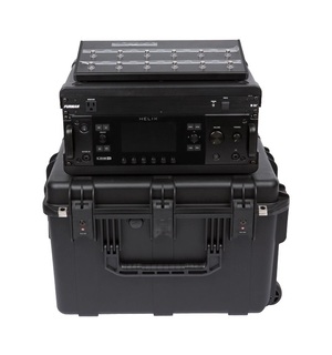 SKB 3I-231714GFX 4U iSeries Injection Moulded Guitar FX Fly Rack with Wheels
