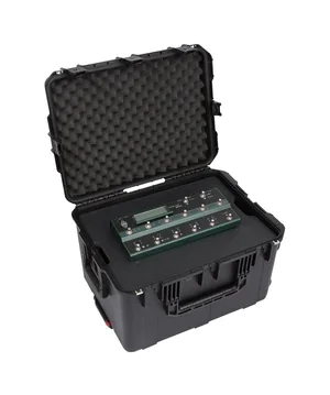 SKB 3I-231714GFX 4U iSeries Injection Moulded Guitar FX Fly Rack with Wheels