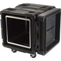 SKB 3SKB-R910U24 - 24 Inch Deep Roto Shock Rack Case - 10U