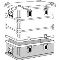 Zarges K470 40505 Plus Hood-Type Transport Container