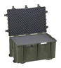 Explorer 7641 Case With Wheels - Olive Green with Foam