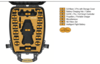 HPRC3500 Backpack Drone Case For DJI Air 3 Fly More Combo