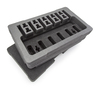 Foam insert inside Nanuk 938 6-UP Gun Case