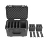 The foam inside of the SKB 3I-1610-10B-M Five Handgun Case