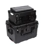 SKB 3I-231714GFX 4U iSeries Injection Moulded Guitar FX Fly Rack with Wheels