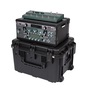 SKB 3I-231714GFX 4U iSeries Injection Moulded Guitar FX Fly Rack with Wheels