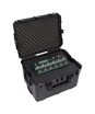 SKB 3I-231714GFX 4U iSeries Injection Moulded Guitar FX Fly Rack with Wheels