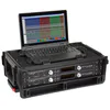 SKB 1SKB-ISF2U Injection Molded 2U Studio Flyer Rack Case with Wheels