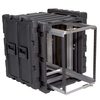 SKB 3RR-14U24-25B - 24 Inch Deep Removable Shock Rack Case - 14U