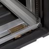SKB 3RR-14U24-25B - 24 Inch Deep Removable Shock Rack Case - 14U