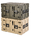 SKB 3RS-5U24-25B SKB 5U Shock Mounted Server Rack Case 24 (61cm) Deep Rail To Rail